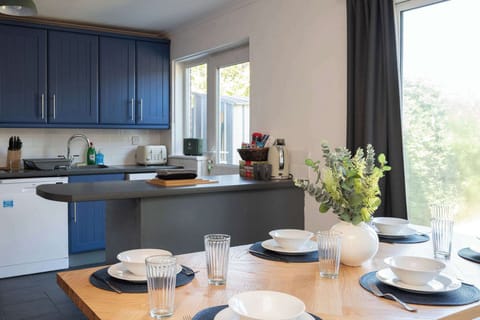 Fully equiped kitchen with all new appliances fitting of a modern kitchen