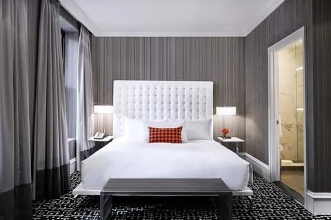Bedroom. Interior and views may vary based on location and availability.