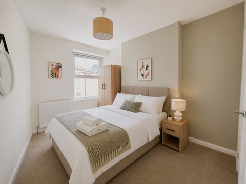 Comfortable Double Bedroom with Contemporary Furnishings
