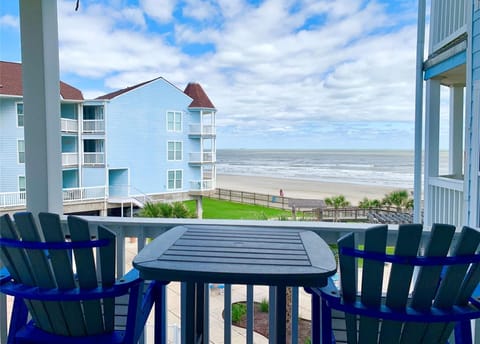 Great view of the water from your private balcony!