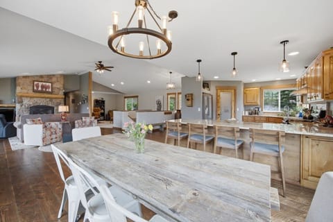 Open Concept Entertainment Space and Great Room