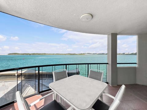 Private Balcony with Ocean & Boardwalk Views