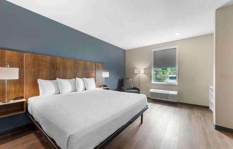 Bedroom. Interior and views may vary based on location and availability.