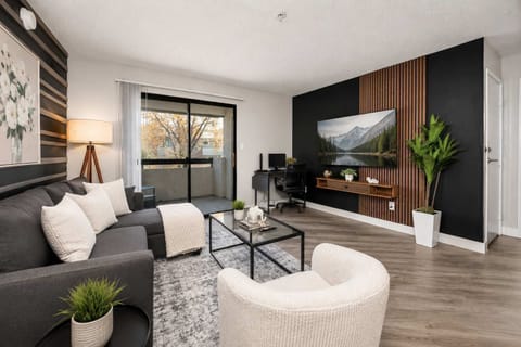 A comfortable space to relax, read, or watch TV.