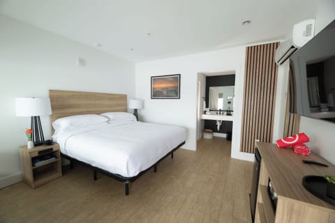 Bedroom. Interior and views may vary based on location and availability.