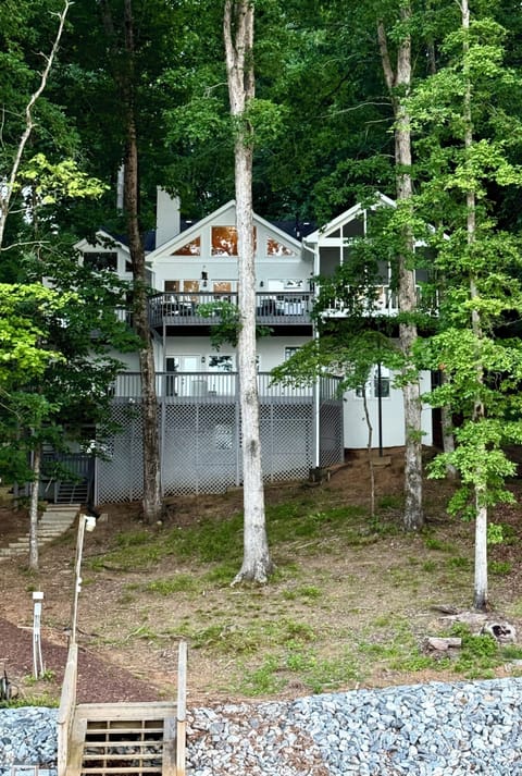 View of the house from the dock 