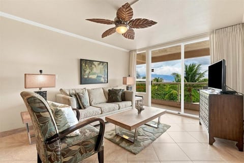 The thoughtful décor, AC and ceiling fan create a perfect retreat for relaxing after a day of adventure.