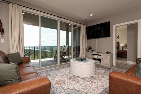 Wake up to breathtaking panoramic views of Table Rock Lake from Papa's Place. The stunning Ozark scenery creates the perfect backdrop for morning coffee, evening sunsets, and unforgettable family vacations.