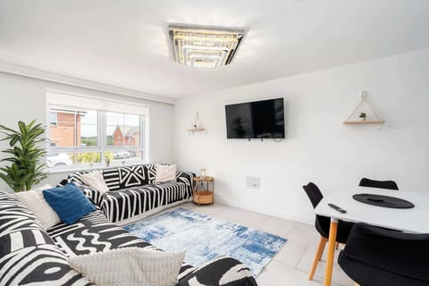 Modern open-plan living space
