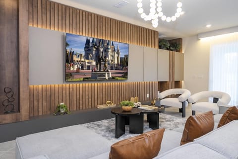 Open Floor Concept Living & Dining w/ Luxury furnishing