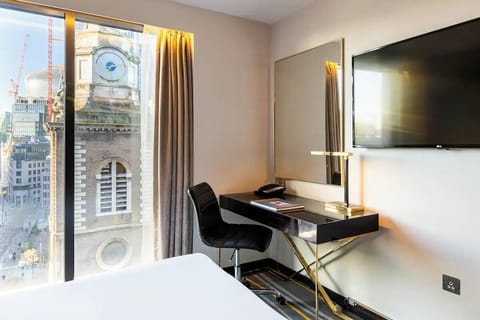 Bedroom. Interior and views may vary based on location and availability