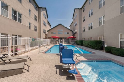 Outdoor seasonal pool. Open from June to September