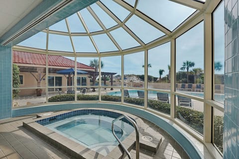 Soak away the day's adventures in Beach Manor's indoor hot tub, the perfect place to relax after enjoying the beach, resort amenities, or nearby Destin attractions.