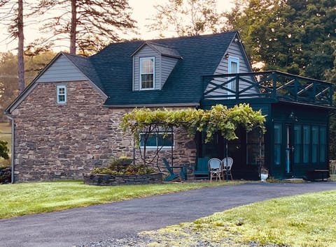 Over 6 acres of rolling pasture looks out onto a private mountain view

