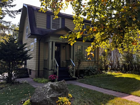 Front of home.
