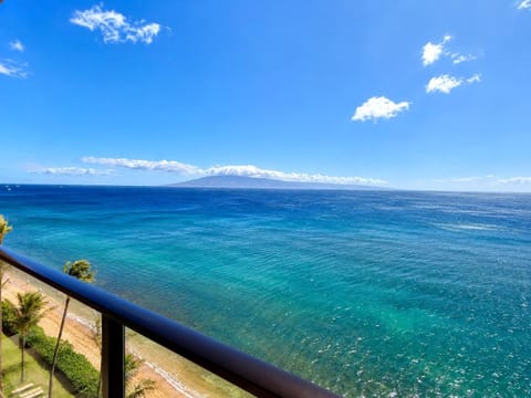Wake up to endless blue water and breathtaking views from this elevated oceanfront retreat