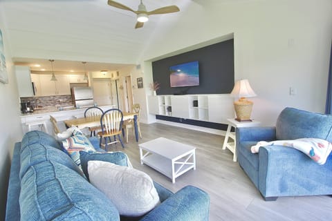 Welcome to Seabreeze, the Fully Renovated 2nd Floor 2 Bed Condo in Ocean Village, of Hutchinson Island.