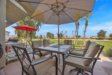 Patio views of the golf course