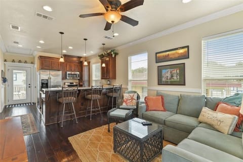 This is the main living room area of the home