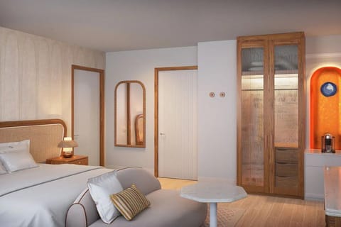 Bedroom. Interior and views may vary based on location and availability.