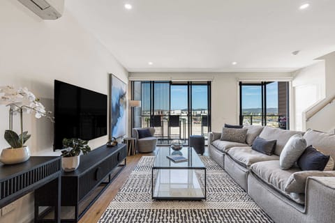 A living zone to sink into, relax and enjoy the views