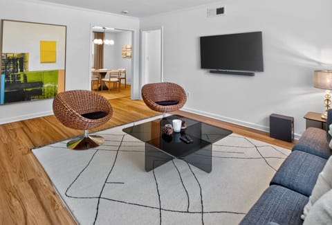 Living Room | Smart TV | Open Layout to Dining Area