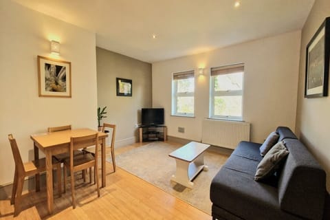 Open plan living area
