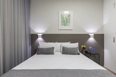 Bedroom. Interior and views may vary based on location and availability.