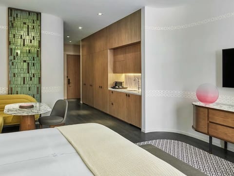 Bedroom. Interior and views may vary based on location and availability.