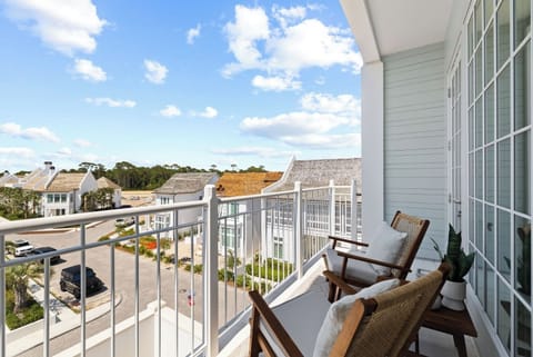Take in neighborhood views from your private outdoor perch.