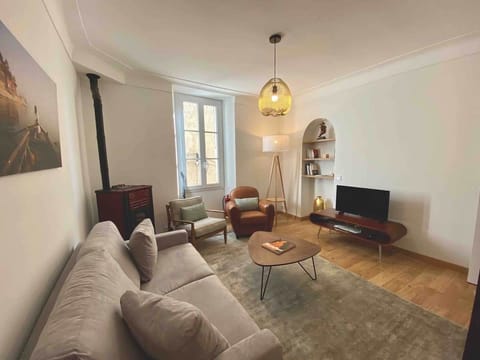 Salon (poêle à bois non utilisable)