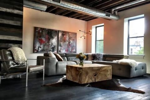 Original artwork and high end furnishings are included in the rent price.