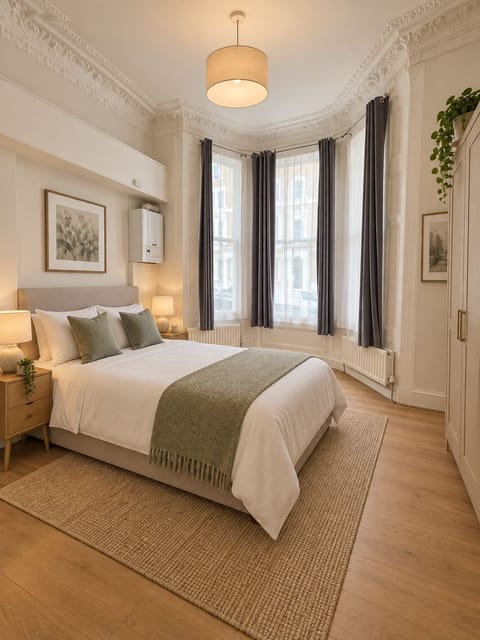 Wide angle Bedroom shot