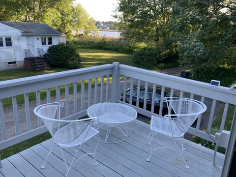 Deck off of sunroom
