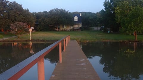 View from the dock