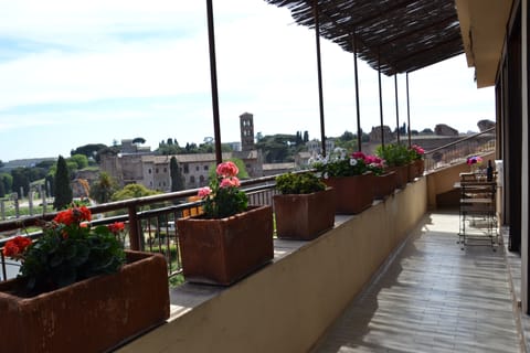 View from the balcony