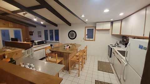 11-person granite kitchen island