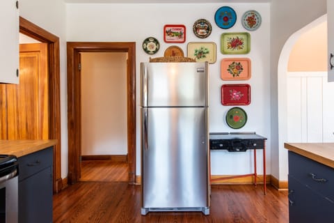 Fully stocked kitchen