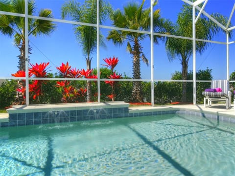 Pool with large deck-gets sun all day!