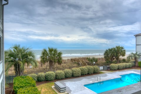 Another view from the deck...beautiful view even on a cloudy day.