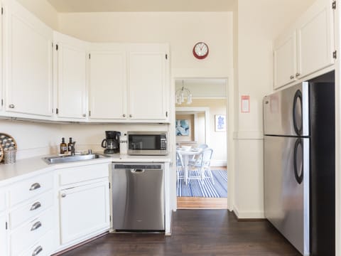 Dining room entry from the kitchen.