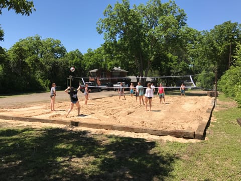 Beach sand volleyball 