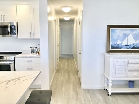 private hallway so guests can sleep well