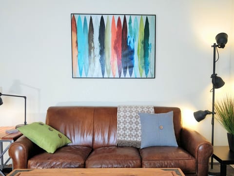 Stylish, upscale furniture throughout.