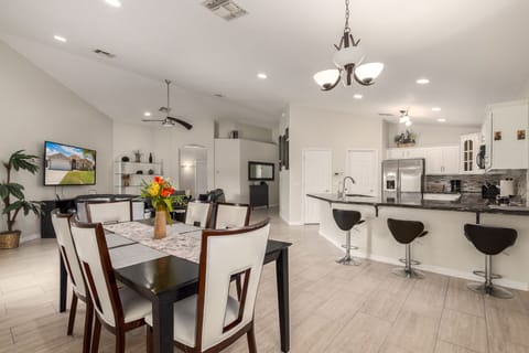 Dinning Area Facing Kitchen