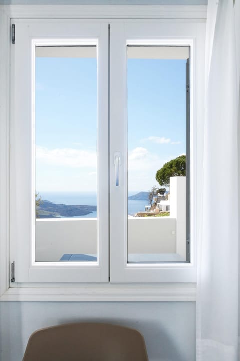 Volcano view from the living room