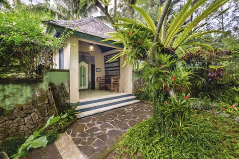 Entrance Pavilion - main door to Puri Naga Toya Bali