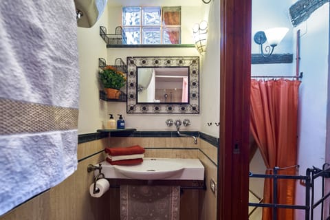 Bath room with shower