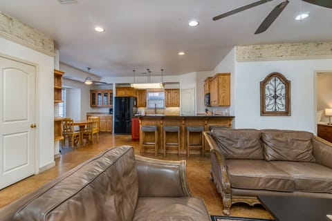 Living Room - Kitchen - Dining Room
