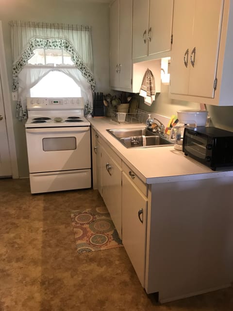 Plenty of dishes, pots and pans